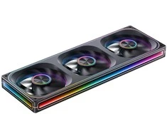 Jonsbo ZA-360 korpuso ventiliatorius, PWM, ARGB – 360mm, juodos spalvos