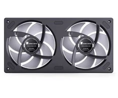 Jonsbo ZB-240 korpuso ventiliatorius, PWM, ARGB – 240mm, juodos spalvos