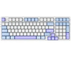 VGN V98 Pro žaidimų klaviatūra, Blueberry Ice Kreminis – Sea Salt US išdėstymas
