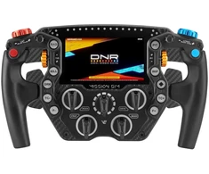 VPG Sim Mission Sim Steering Wheel, 5-inch Touch Ekranas, ARGB, 290mm – Juodas