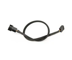 Watercool 4-pin PWM extension, juodas – 30cm