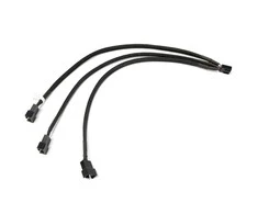 Watercool Y-Splitter 3-Fan PWM, juodas – 30cm