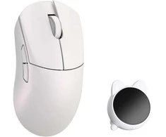 WL Mouse WL Pelė WLMOUSE HUAN Pelė žaidimams, Omron Optinė Switches – baltas