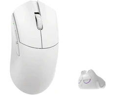 Pelė WLMouse Beast G Medium, Kailh optiniai jungikliai, baltas