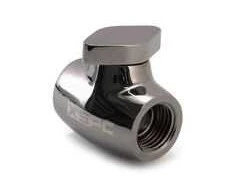 XSPC G1/4 Ball Valve – Brass, Juodas-Chrome