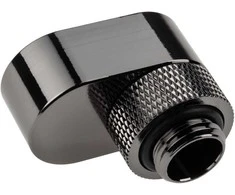 XSPC G1/4 Rotary 14mm Offset Fitting – Chrome Juodas