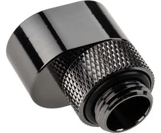 XSPC G1/4 Rotary 7mm Offset Fitting – juodas chrome