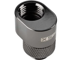 XSPC G1/4 Rotary 7mm Offset Fitting – juodas chrome
