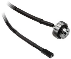 XSPC Temperature Sensor 2x G1/4 Female Thread – chrome