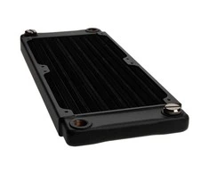 XSPC TX240 Crossflow Ultrathin Radiator – 240mm, juodos spalvos