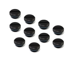 XSPC Stop Plug V2 G1/4 inch Female Thread – 10 Pack, Matt Juodas