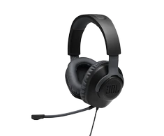 Žaidimų ausinės JBL Quantum 100, Juodos