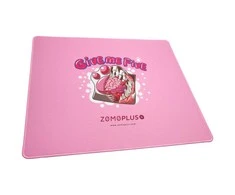 ZOMOPLUS Give Me Five pelės kilimėlis žaidimams, 500x420mm - rožinės spalvos