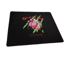ZOMOPLUS Give Me Five žaidimų pelės kilimėlis, 500x420 mm – juodas