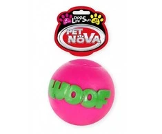 Aqua Nova Guminis kamuoliukas WOOF 8cm cypia