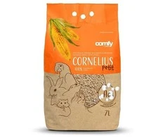 Aquael Comfy Cornelius Petit Sidabrinis 7L kukurūzinis kraikas