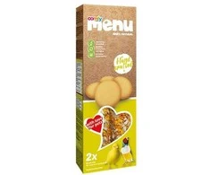 Aquael Comfy Menu skanėstai su sausainiais kanarėlėms ir egzotiniams paukščiams 90g