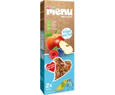 Aquael Comfy Menu skanėstai su vaisiais banguotosioms papūgėlėms 90g