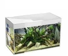 Aquael Glossy 125L LED D&amp;N Baltas (Pagal užsakymą)