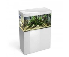 Aquael Glossy 125L LED D&amp;N Baltas (Pagal užsakymą)