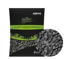 Aquael gruntas juodas 2-4mm 2kg