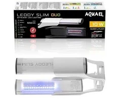 Aquael Slim DUO 10W Sunny&amp;Plant&amp;Night Baltas