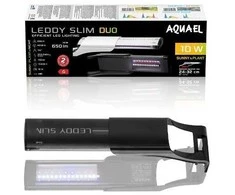 Aquael Slim DUO 10W Sunny&amp;Plant&amp;Night Juodas
