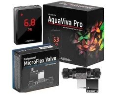 Aquario pH kontrolerio rinkinys CO2 kompriuteris ir elektromagnetas