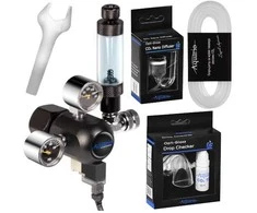Aquario Professional 2.0 CO2 reduktorius su elektromagnetu ir priedais