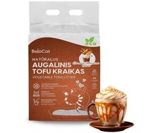 Belacor Belocat TOFU kraikas 6L/2,5kg (Caramel Macchiato kv.)