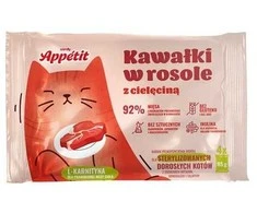 Comfy Appetit Sterilized Veršiena sultinyje 4x85g