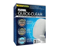 Fluval 106/206, 107/207 kempinė Quick Clear (3vnt)