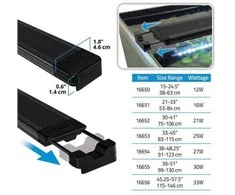 Fluval AquaSky LED 3.0 33W 115-146cm
