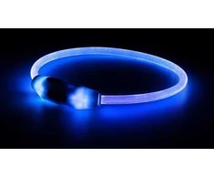 Happet LED antkaklis mėlynas M 55cm