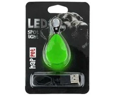 Happet LED šviečiantis pakabukas deimantas žalias