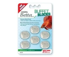Fluval Marina Betta buffet blocks atostogų maistas