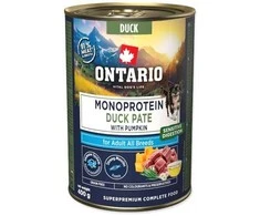 Ontario Adult Monoprotein Antienos paštetas su Moliūgu 400g