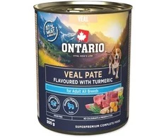 Ontario Adult Veršienos paštetas su Ciberžole 800g