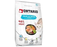 Ontario Cat Hair &amp; Skin 0,4kg (Kailiui ir odai)