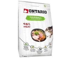 Ontario Cat Hairball 2kg (nuo plaukų kamuolių)