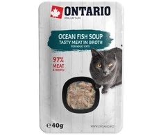 Ontario Cat Soup Ocean žuvis with vetebles 40g (Sriuba)