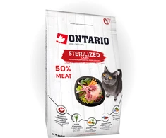 Ontario Cat Sterilised ėriena 0,4kg (Sterilizuotoms su ėriena)