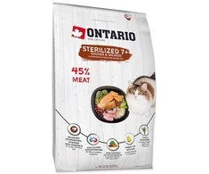 Ontario Ontarijo sterilizuotų kačių pašaras 7+ 0,4kg (sterilizuotiems kačiams 7+)