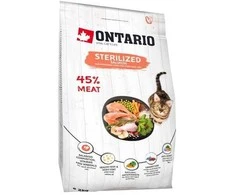 Ontario Cat Sterilised lašiša 2kg (Sterilizuotoms su lašiša)