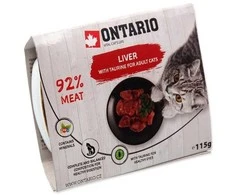Ontario Cat Tray Liver 115g (kepenėlės)
