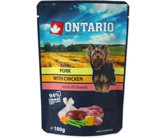 Ontario Kiauliena su Vištiena sultinyje 100g