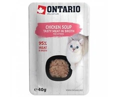 Ontario Kitten Soup vištiena, Carrot ir ryžiai 40g (Sriuba)
