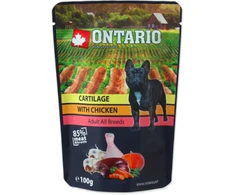 Ontario Kremzlės ir Vištiena sultinyje 100g