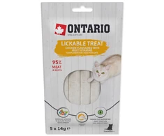 Ontario Laižomas skanėstas su Vištiena + Multivitaminais 5x14g