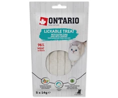 Ontario Laižomas skanėstas Tunas + Krevetės 5x14g